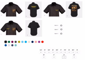 Shirt Order